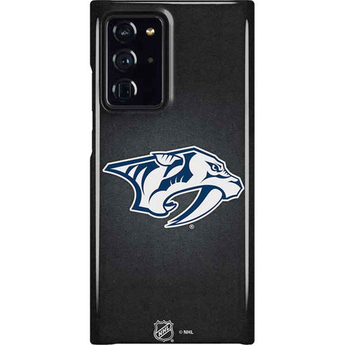 NHL Nashville Predators Black Background Galaxy Cases